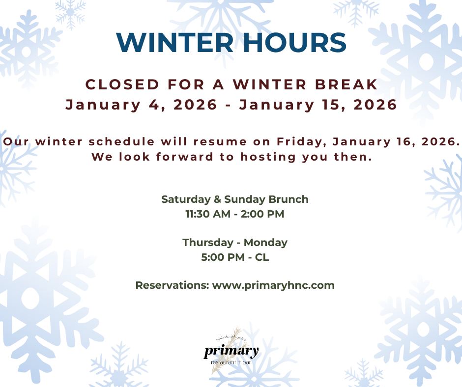 Primary Highlands Winter Break Hours